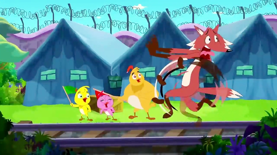 کارتون شاد جوجه کوچولوها و روباه بدجنس - قسمت 13